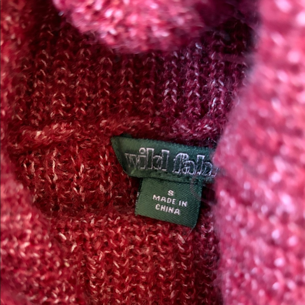 Wild Fable Oversized Crop Turtleneck Sweater - Picture 2 of 4